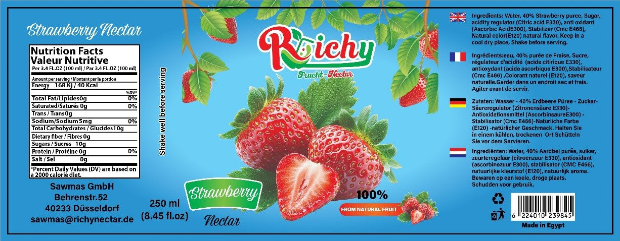 Richy Strawberry [250ml]