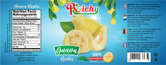 Natural Guava Nectar