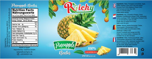 Natural Pineapple Nectar